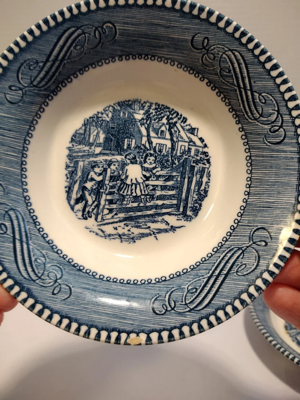 Currier & Ives product set