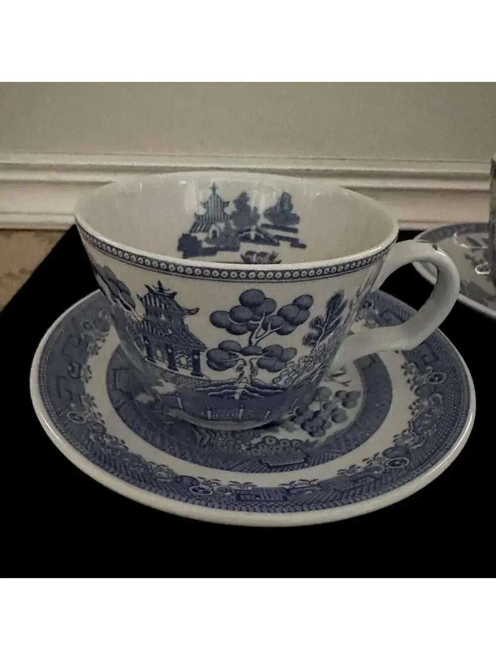 Spode vintage blue
