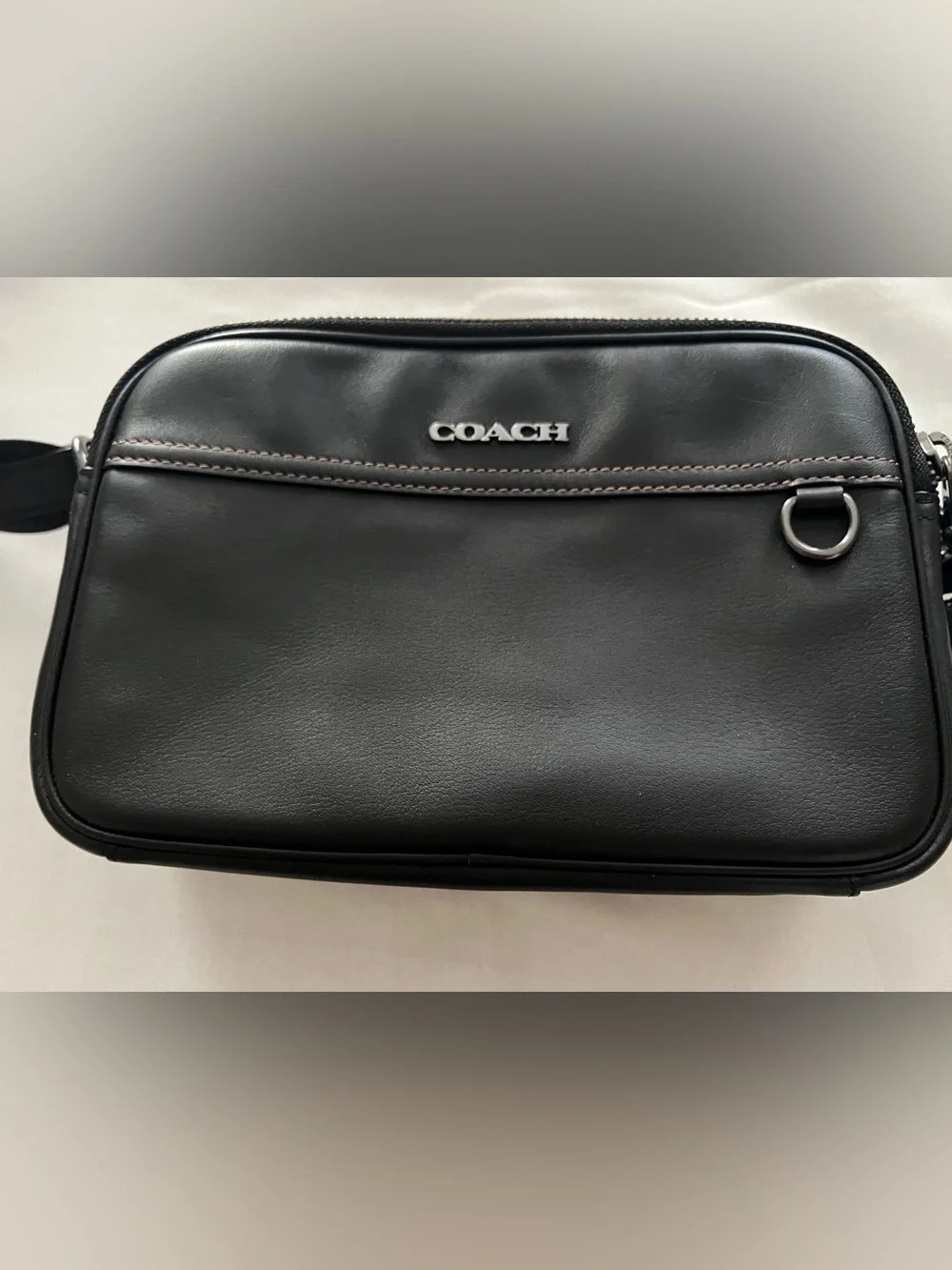 Coach Graham Crossbody Messenger Bag Black