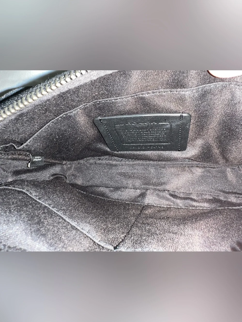 Coach Graham Crossbody Messenger Bag Black