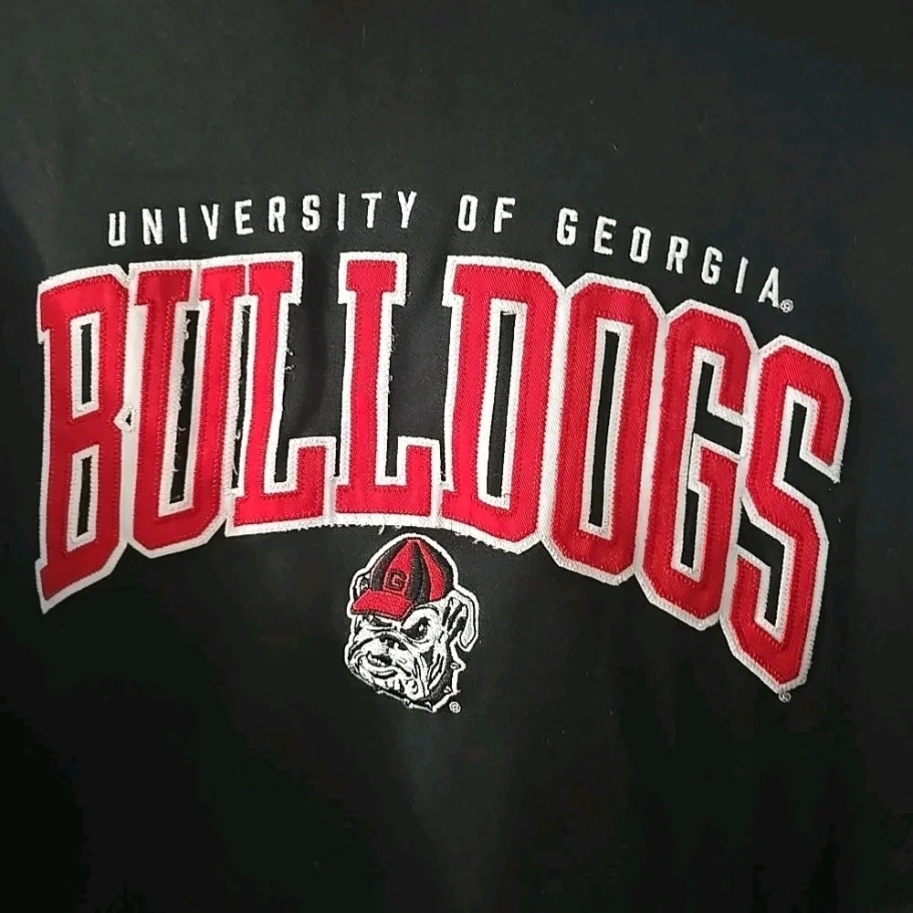 Champion University of Georgia Bulldogs  Hooded Pullover Sweatshirt Size‎ Medium