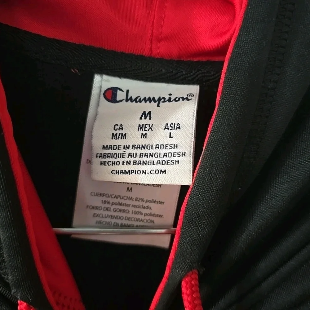 Champion University of Georgia Bulldogs  Hooded Pullover Sweatshirt Size‎ Medium