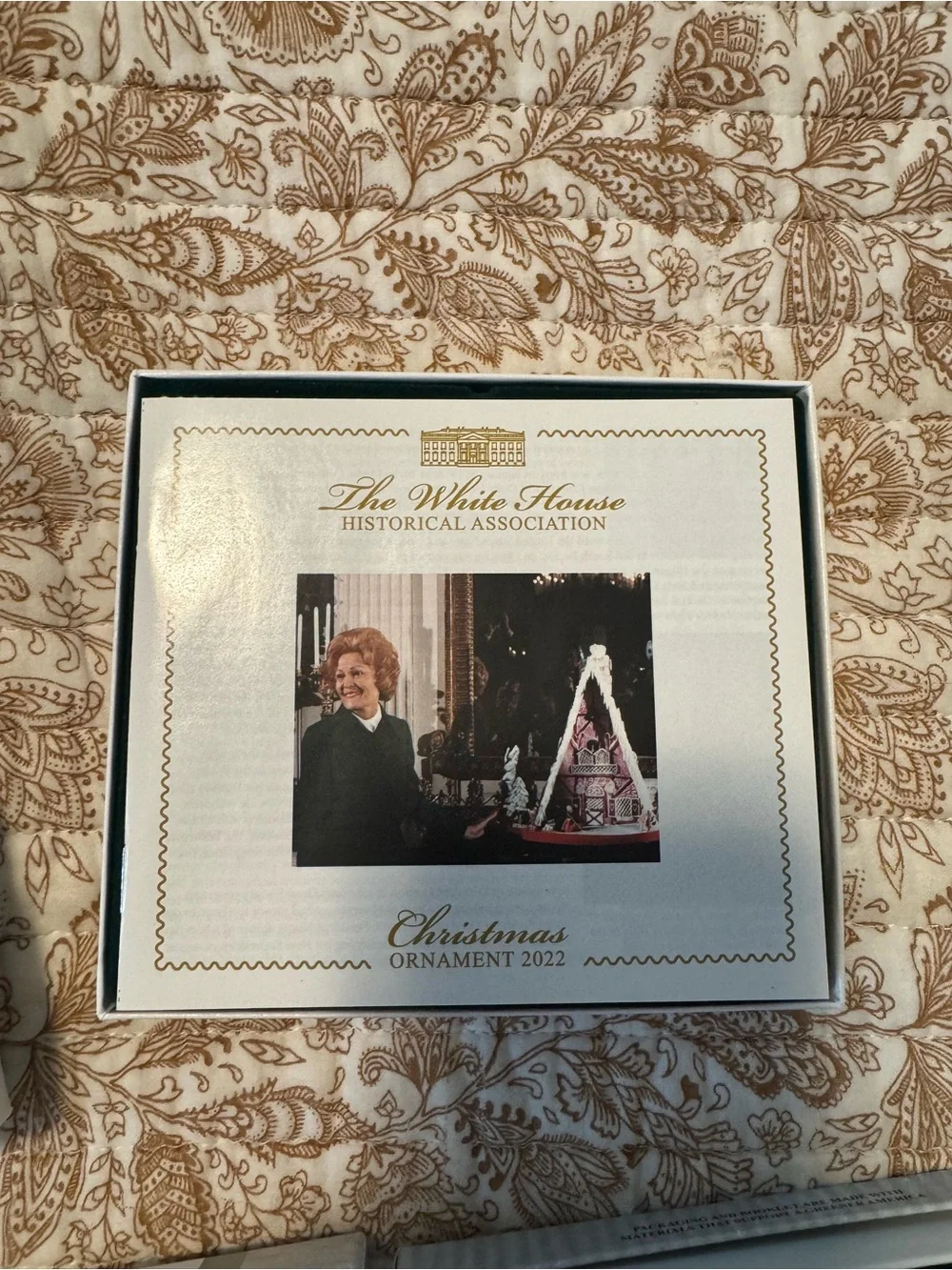 White House Christmas Ornaments - Set of 3