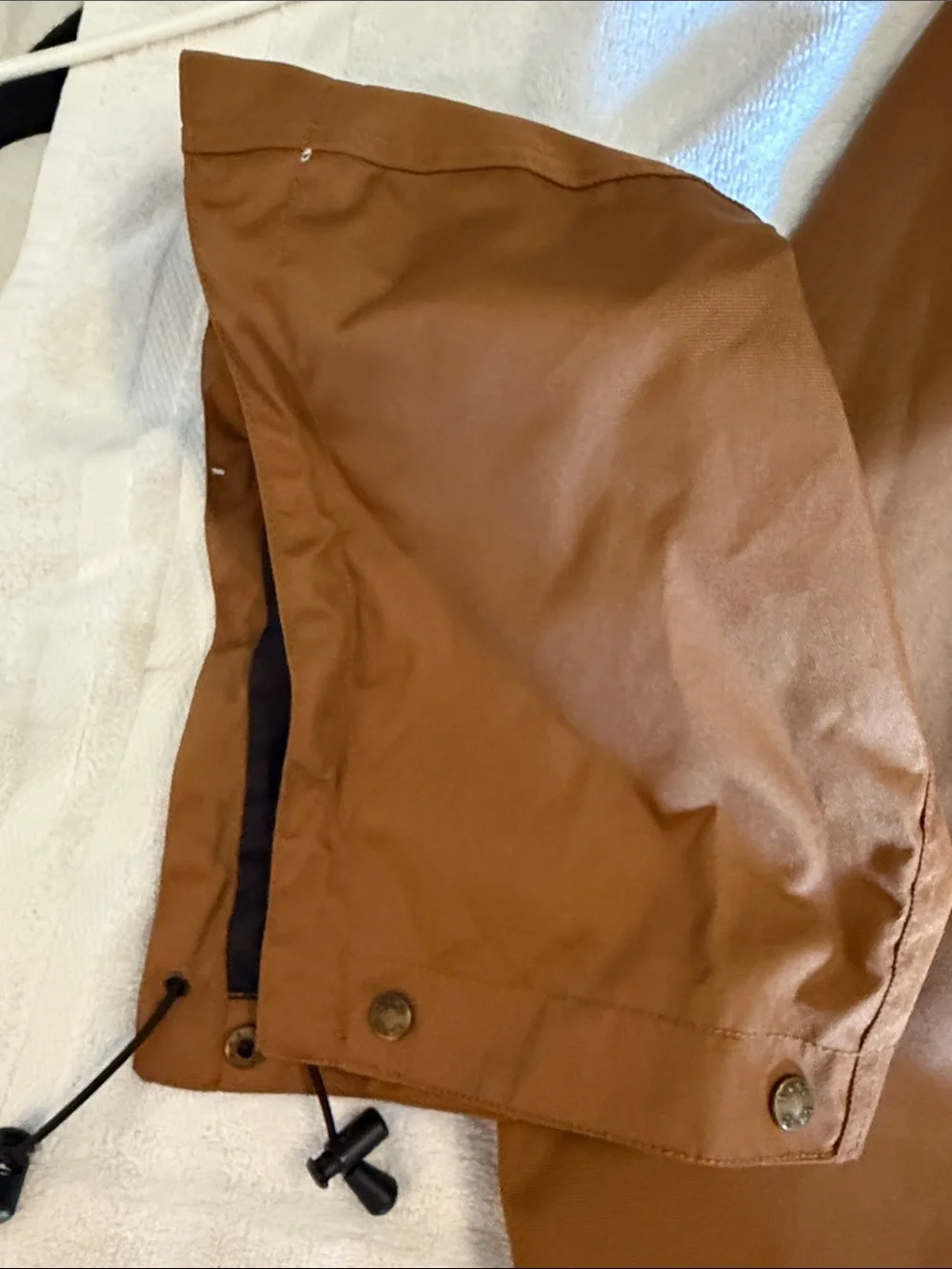 Men's Tan Workfield Jacket with Mesh Lining