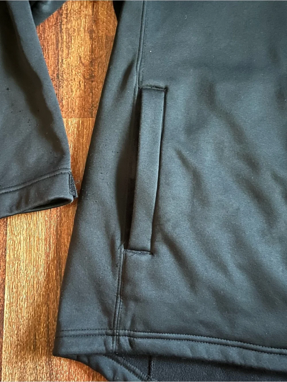 Buffalo Bills Reebok NFL Black Softshell Jacket Men’s Medium Full Zip