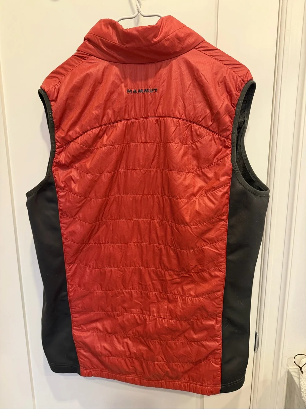 Mammut Red and Black Polartec Alpha Men's Insulated Vest