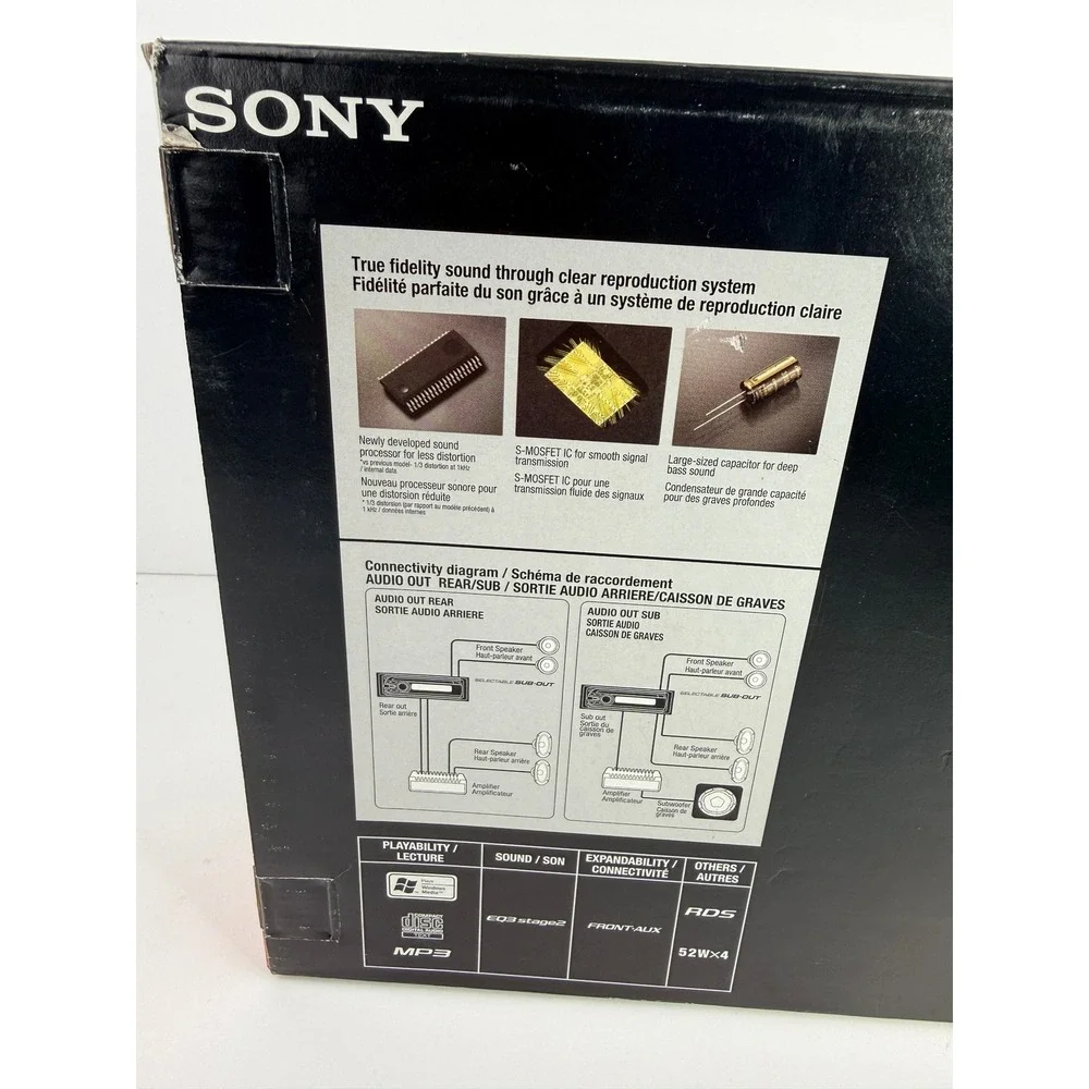 Sony complete xplod