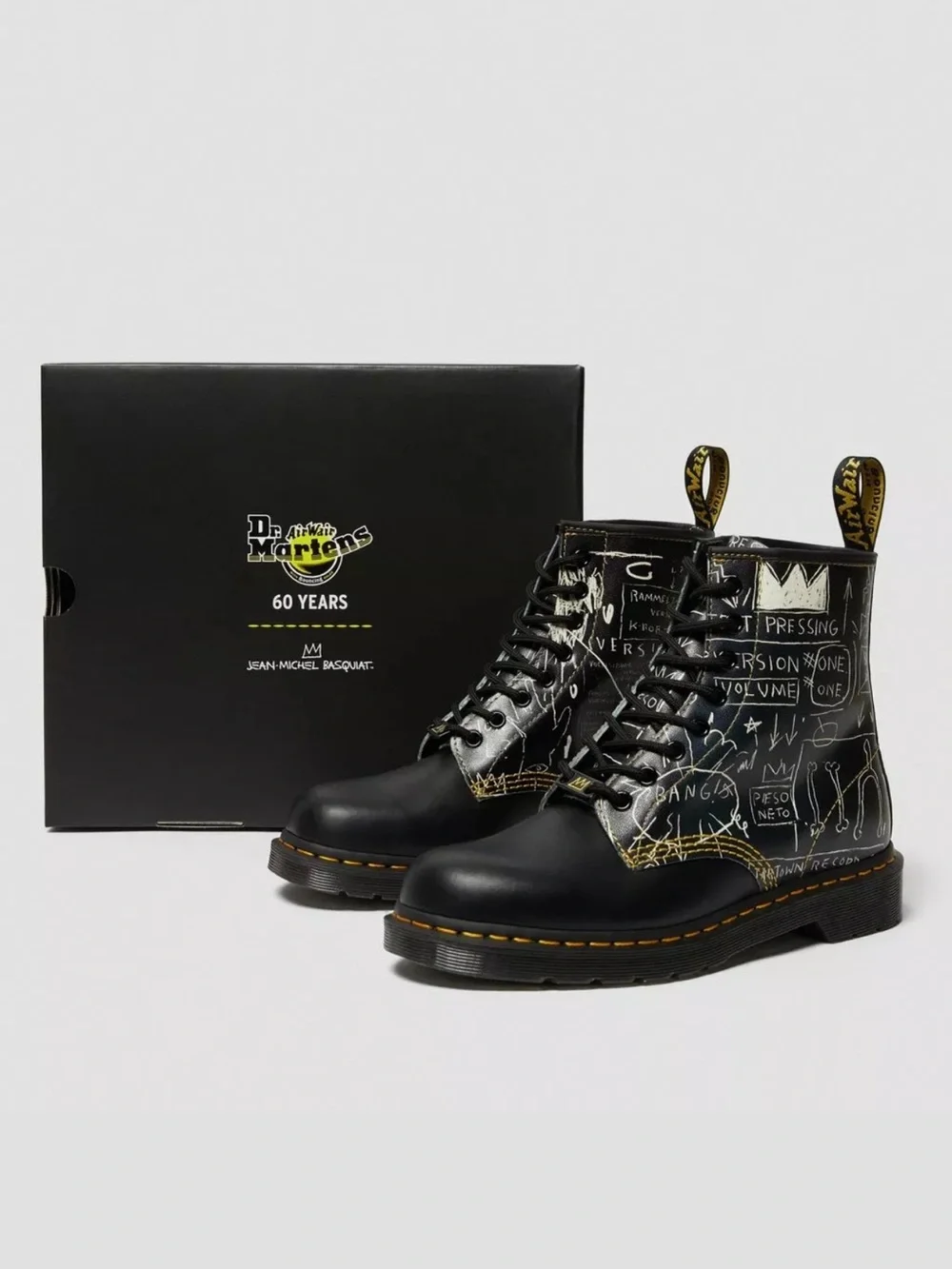 Dr. Martens details skull