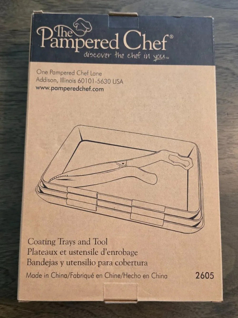 The Pampered Chef new box