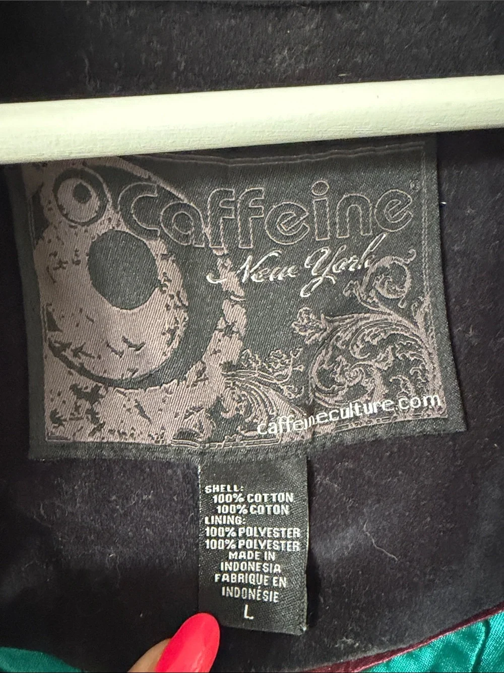 Caffeine Navy Velvet Sport Coat with Classic Three-Button Front