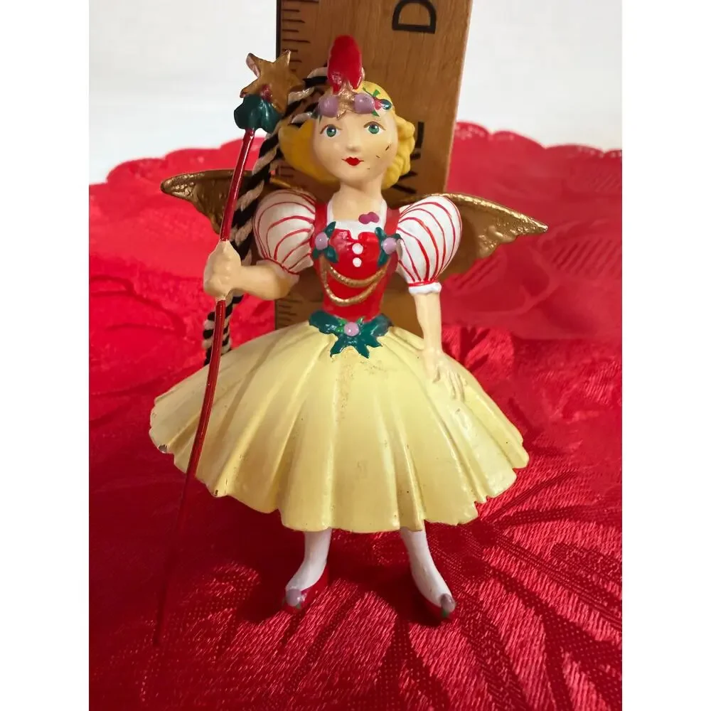 Vintage Mary Engelbreit Christmas Ornament Set 3 ME Ink Ornaments + Note Cards