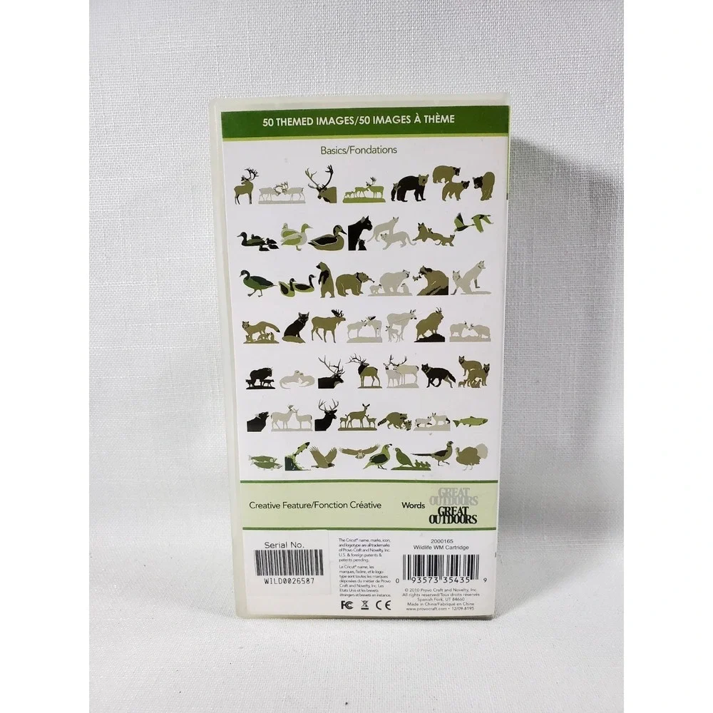 Cricut lite wildlife