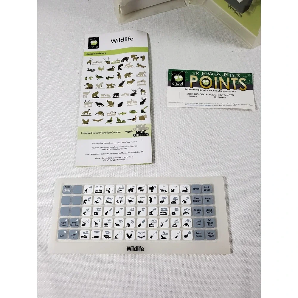 Cricut lite wildlife