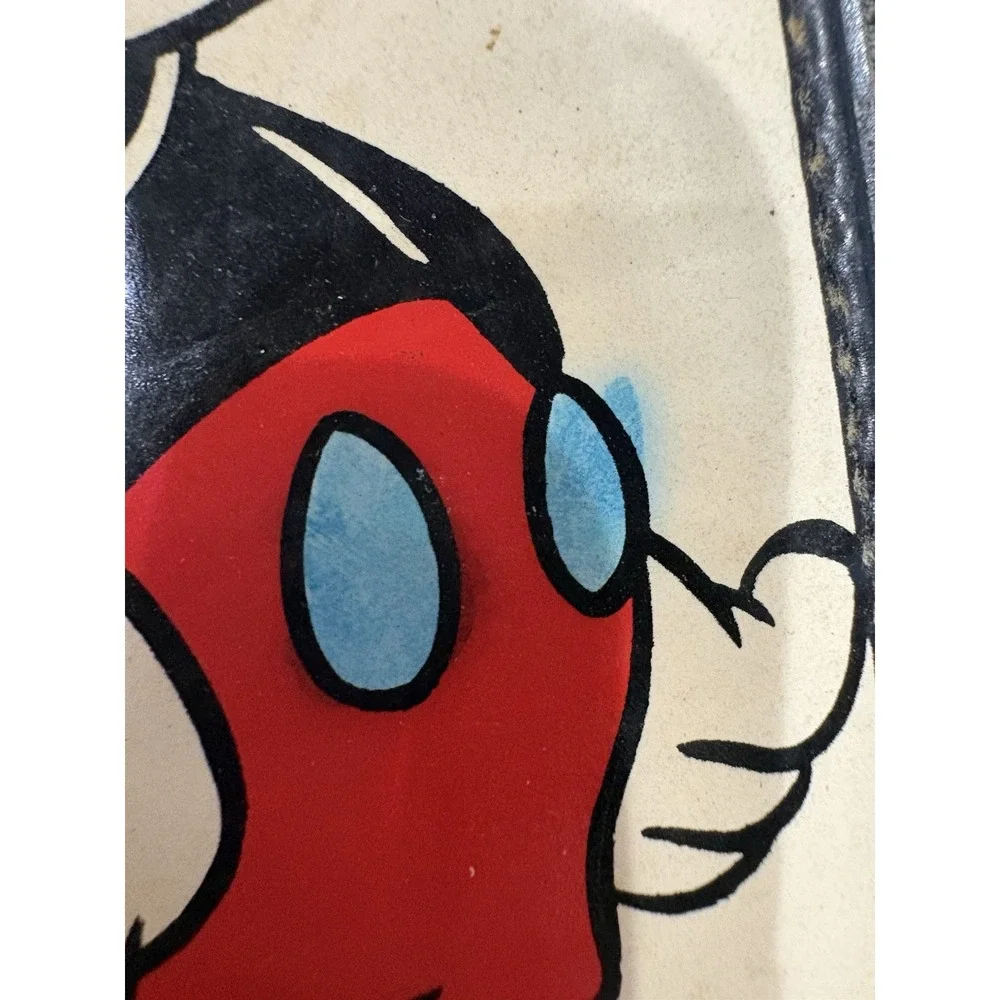 Vintage Disney Mickey Mouse Glasses Case by‎ Marchon with Belt Hook