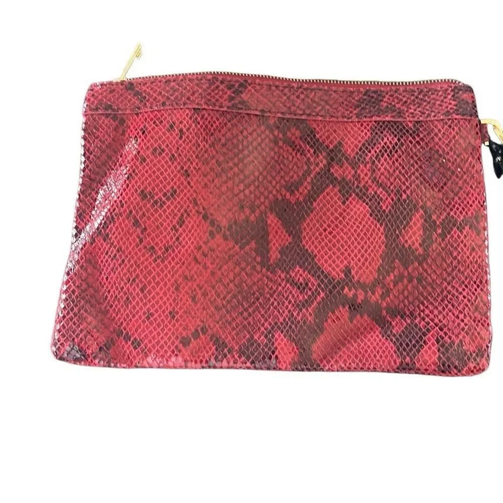 Laura DiMaggio made in Italy, genuine leather cosmetic pouch
