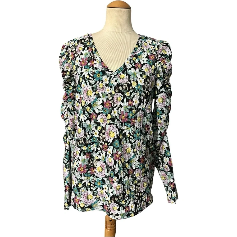 LOFT shirred puff