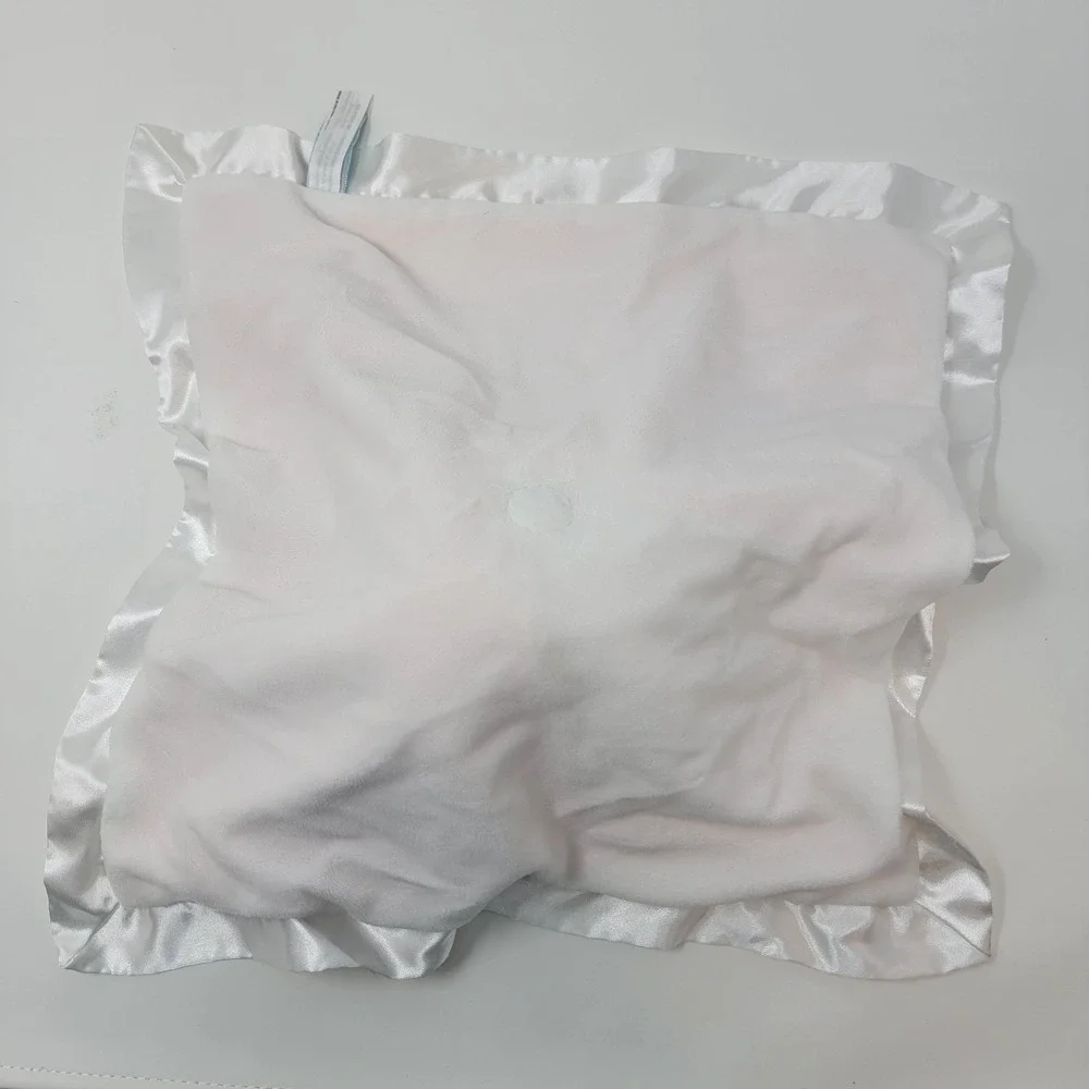 Douglas Baby Soft Pink Elephant Lovey Plush Security Blanket Satin Edge