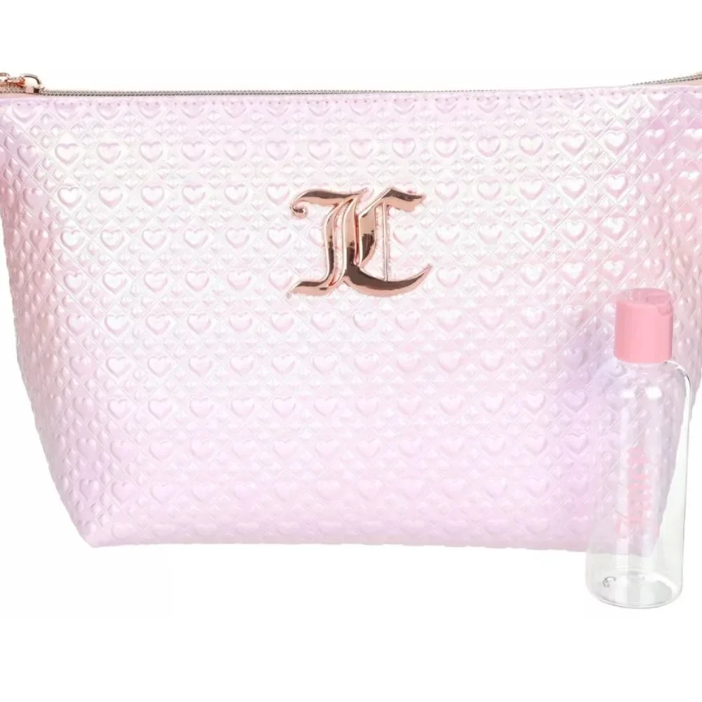 Juicy Couture Iridescent Ombre Heart‎ Cosmetic Pouch