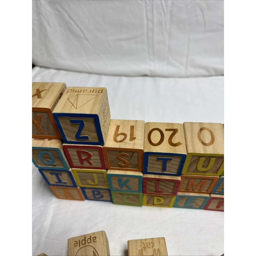 N/A wooden alphabet