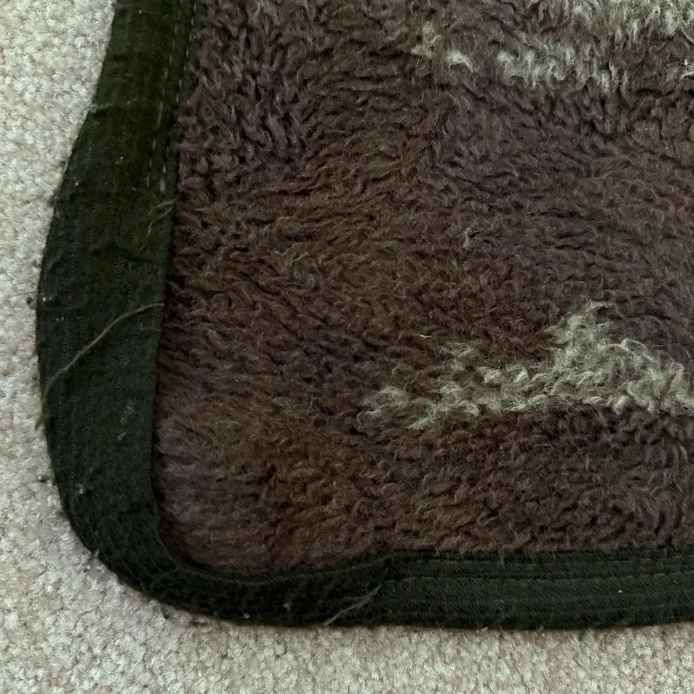 Vintage Mink Blanket Cheetah Reversible Plush Leopard San Marcos Style 90x76 Cat