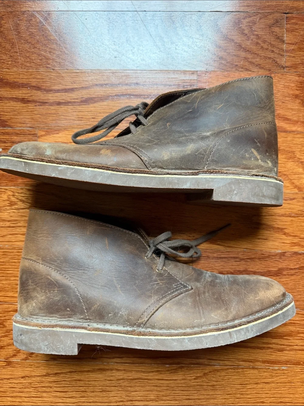 Clarks Men's Brown Suede Chukka Boots