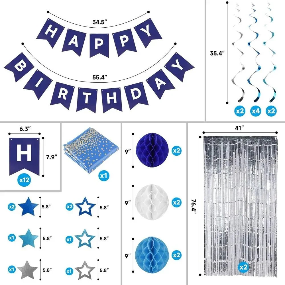 Unbranded table removal decorations