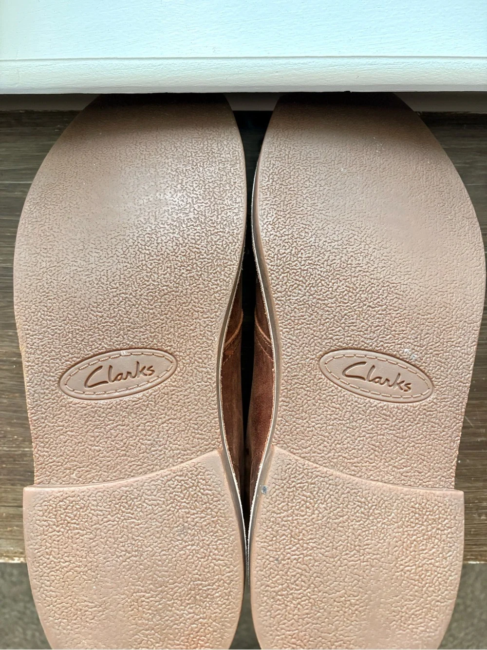 Clarks handcrafted leather