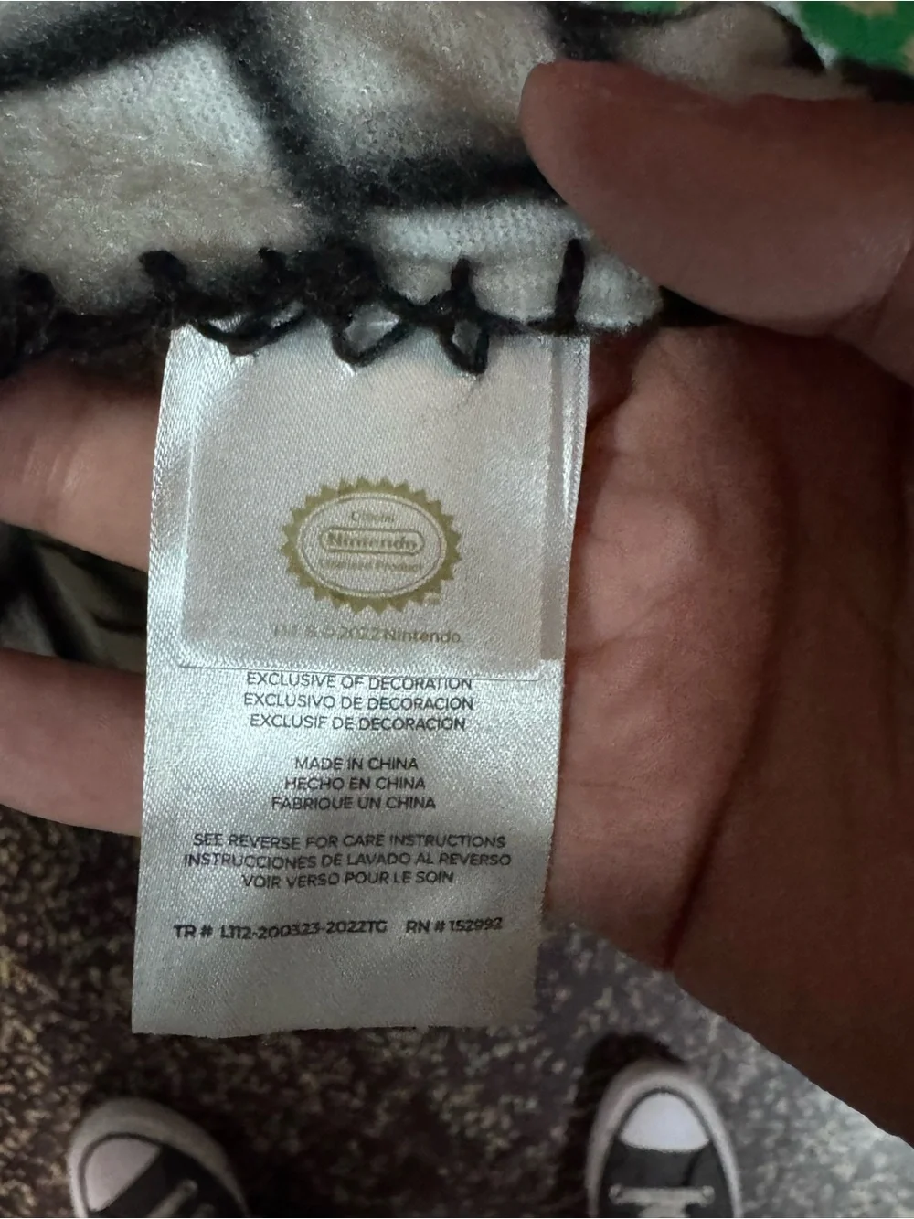 Nintendo cloth clear