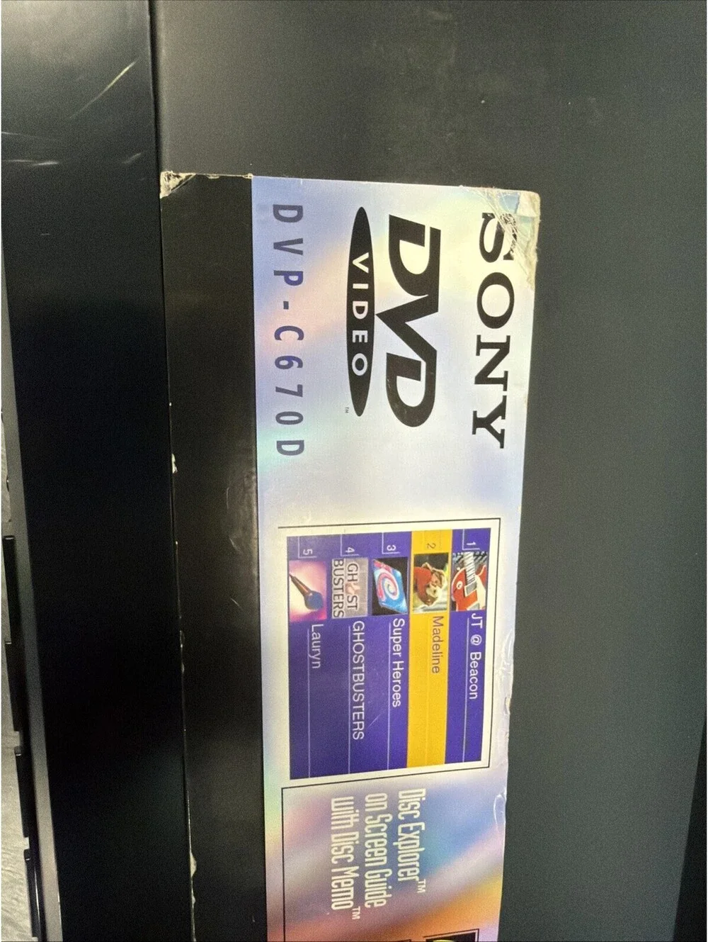 Sony dvp c670d