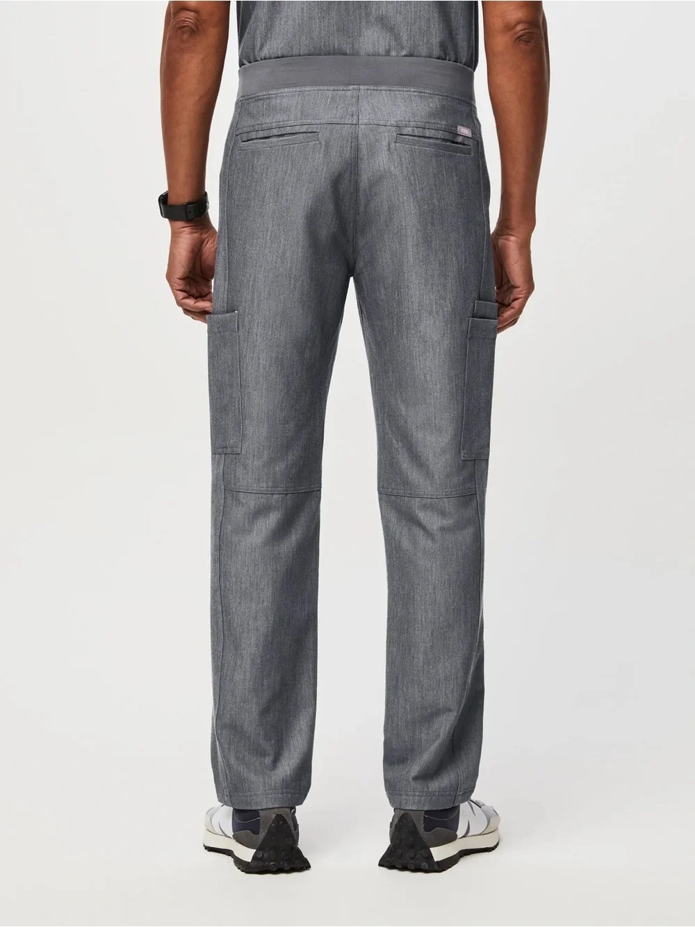Figs Axim Straight-Leg Scrub Pant Graphite Men’s Medium