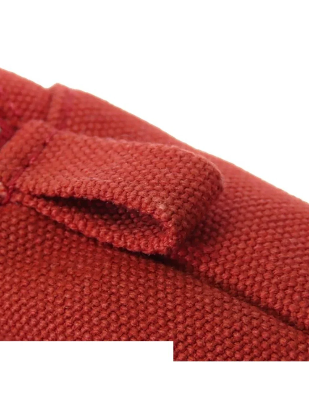 Hermes Bolide Pouch Mini Rouge Ash Silver Cotton