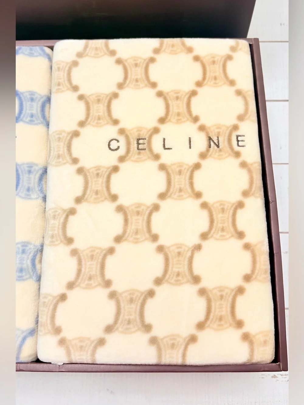NEW Celine Fleece Blanket-  Deadstock
