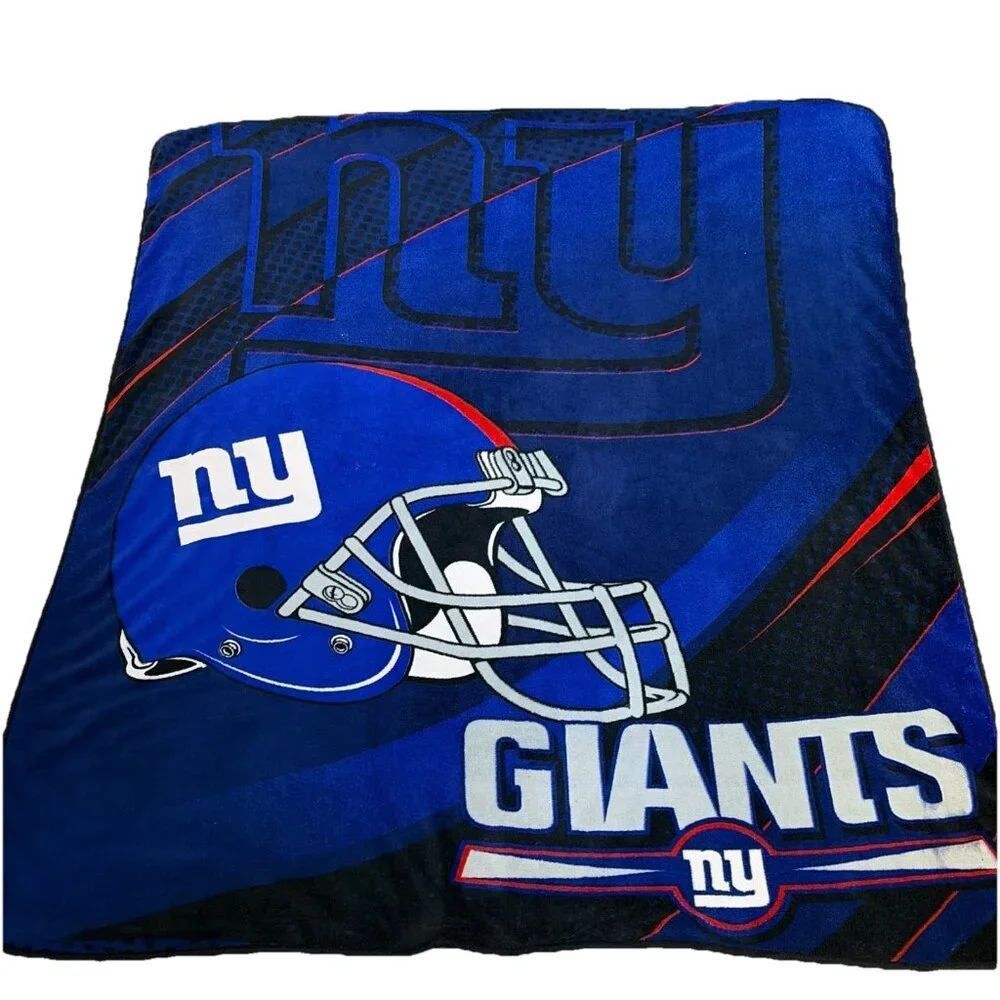 New York Giants Fleece Throw Blanket 52