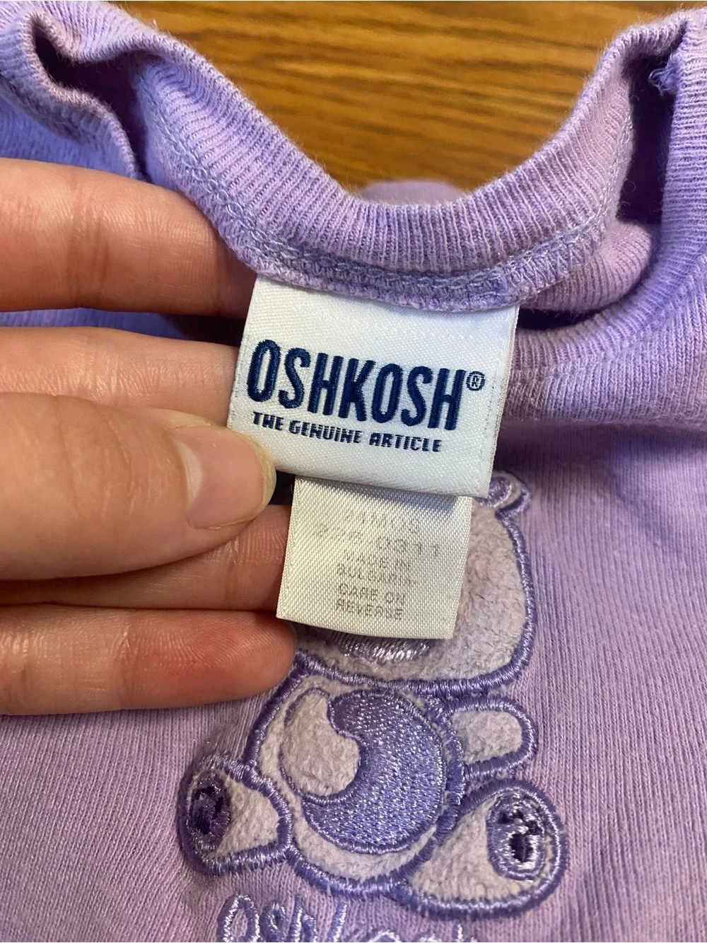 OshKosh Bgosh soft lavender