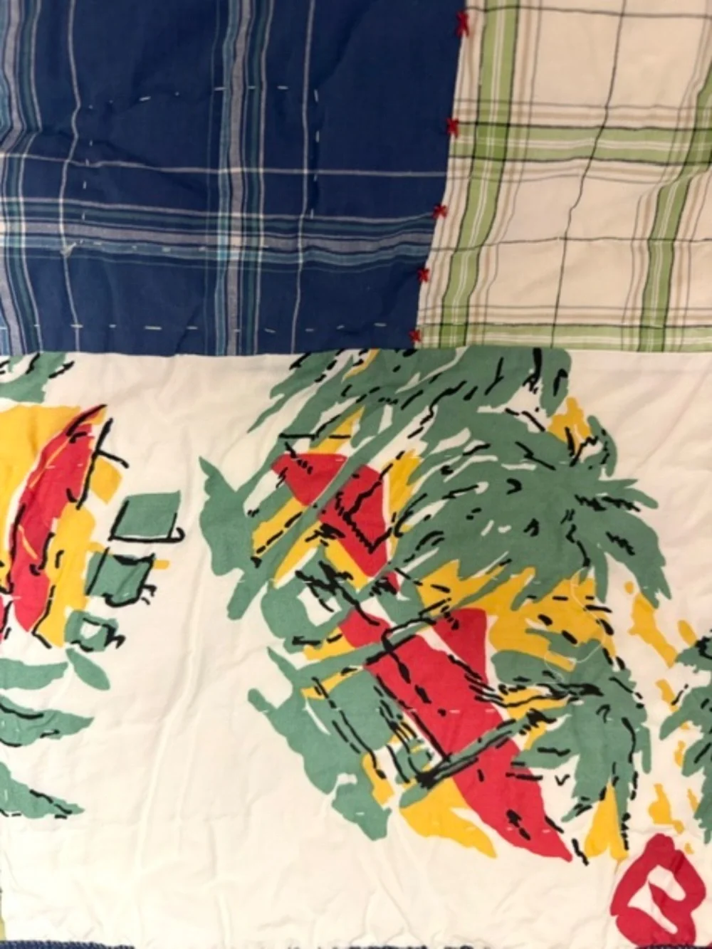 Pottery Barn Kids Surfside Patchwork Twin Quilt~Shams~Pillowcase~Rare~Vintage~