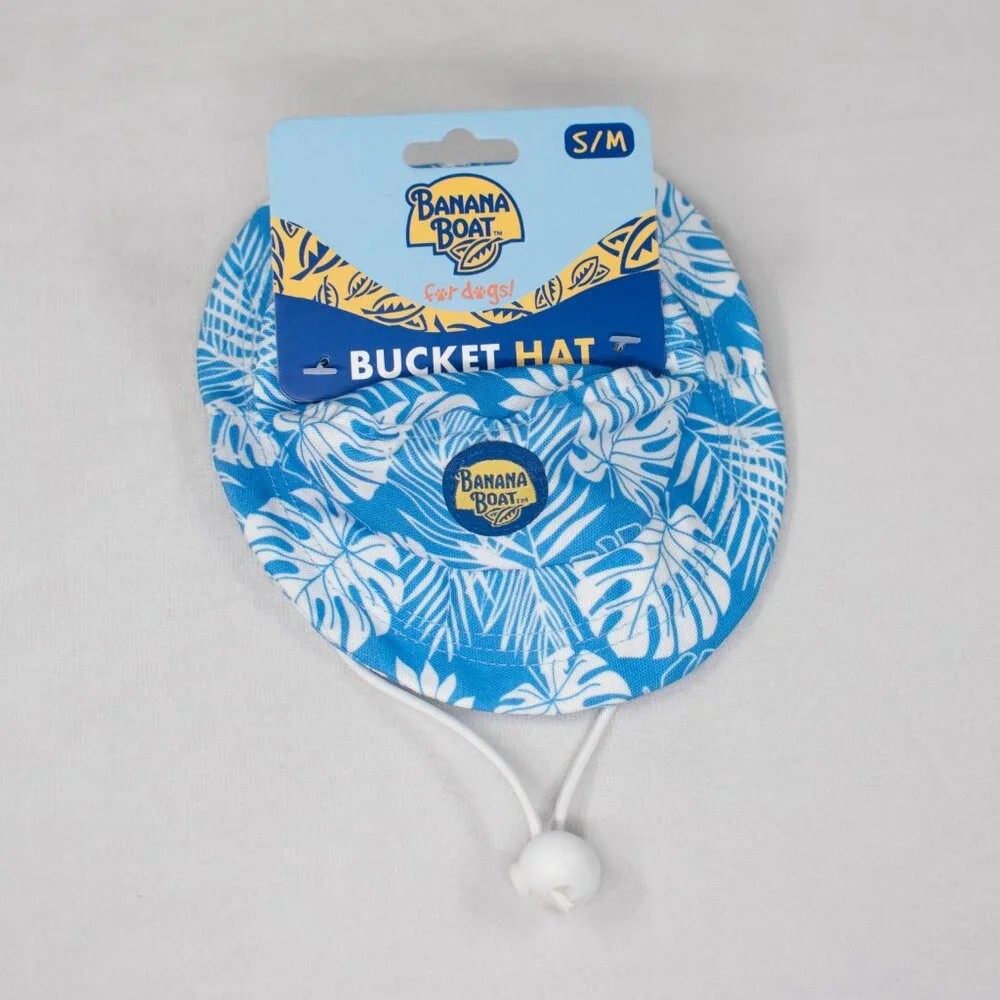 Banana Boat Bucket Hat With Drawstring‎ For DOGS
