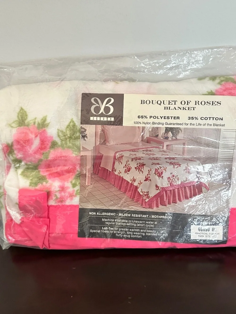 Bibb Blanket vintage bibb