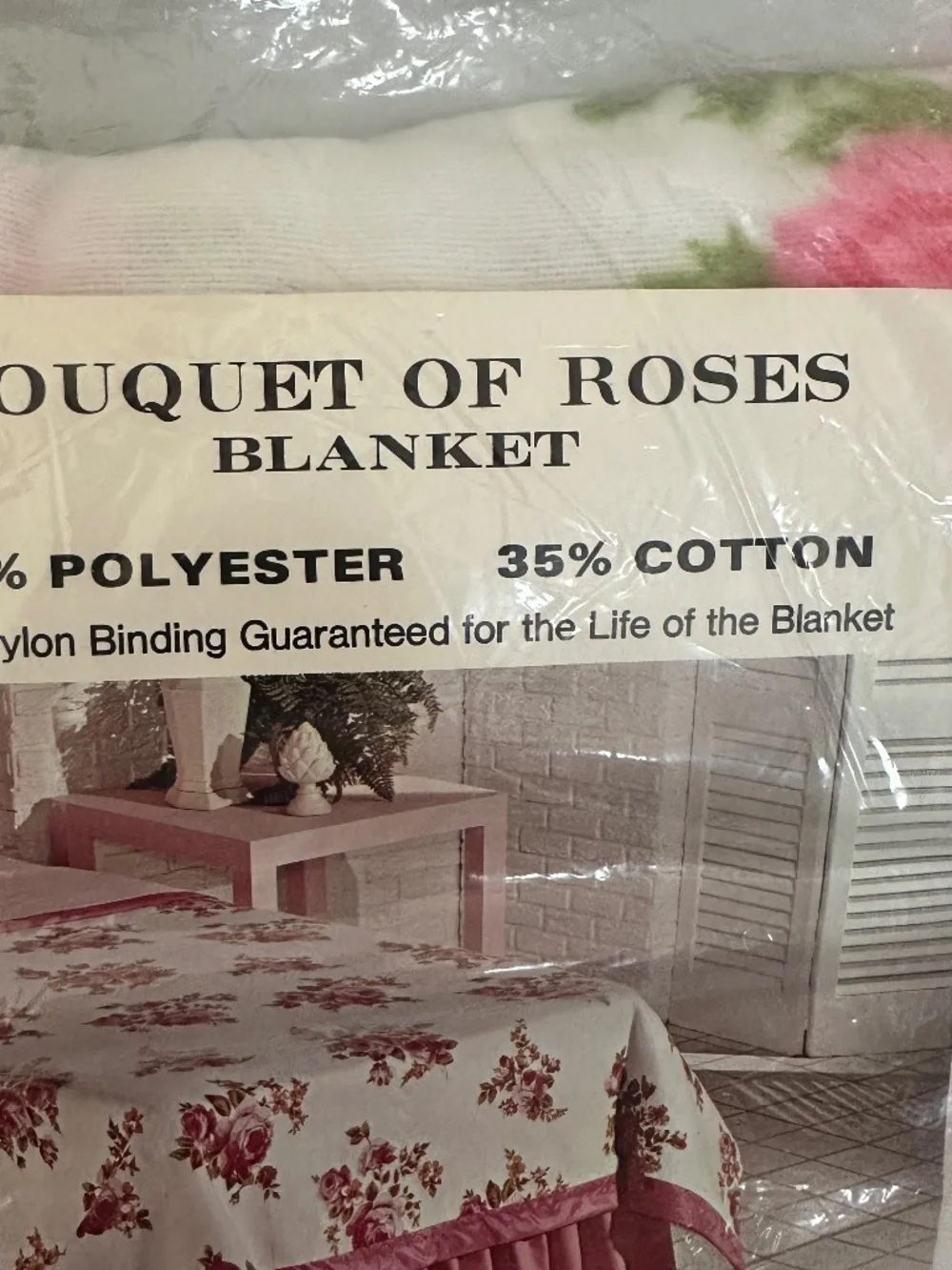 Bibb Blanket vintage bibb