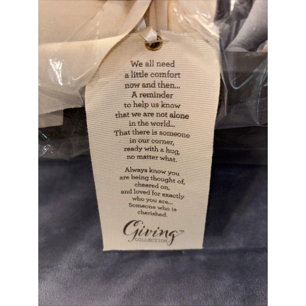 Demdaco Giving Collection Weighted Throw Blanket 36 X47 New with Tags