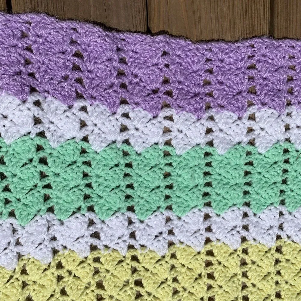 Handmade vintage crochet