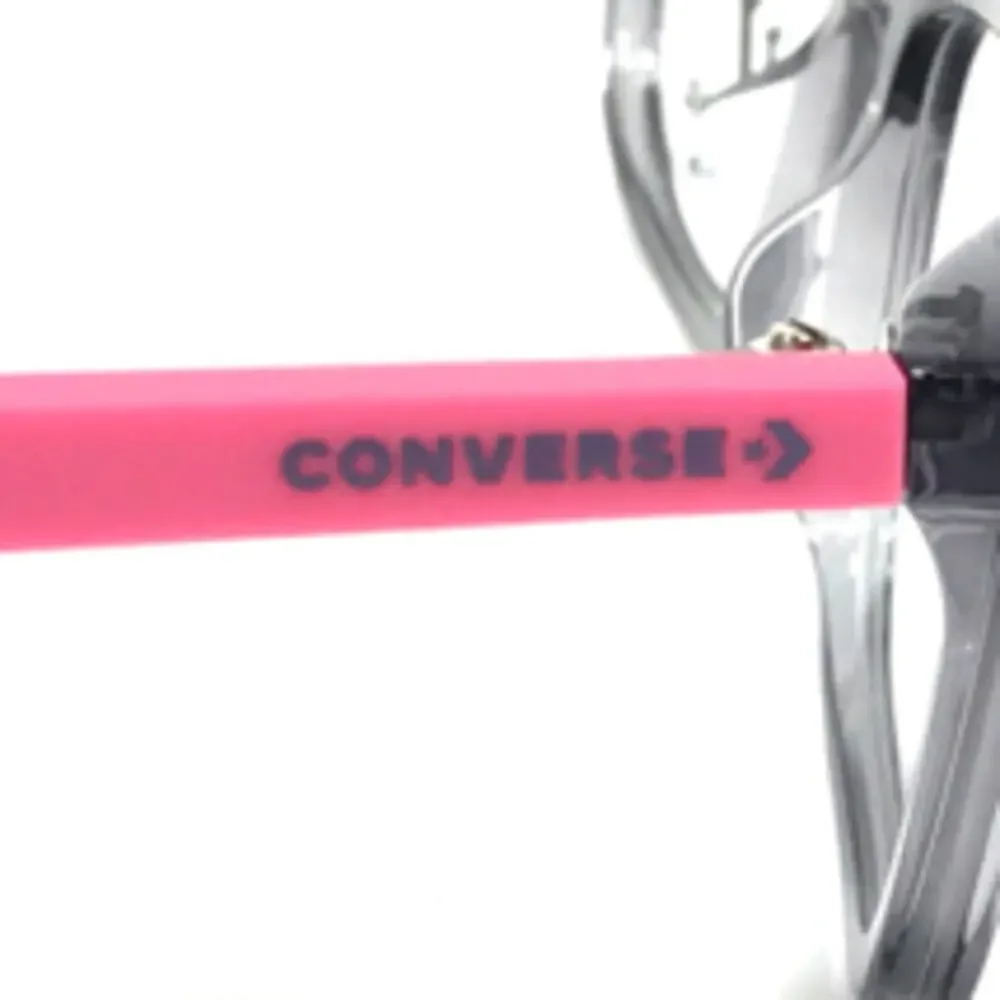 💎✨NEW WITH TAG✨💎Converse Kids Eyeglasses Frames Transparent Gray Pink