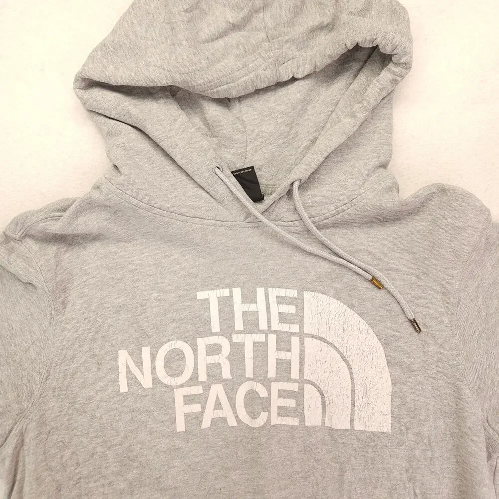 The North Face Pullover Long Sleeve Outdoor Hoodie Mens Size Medium M Gray