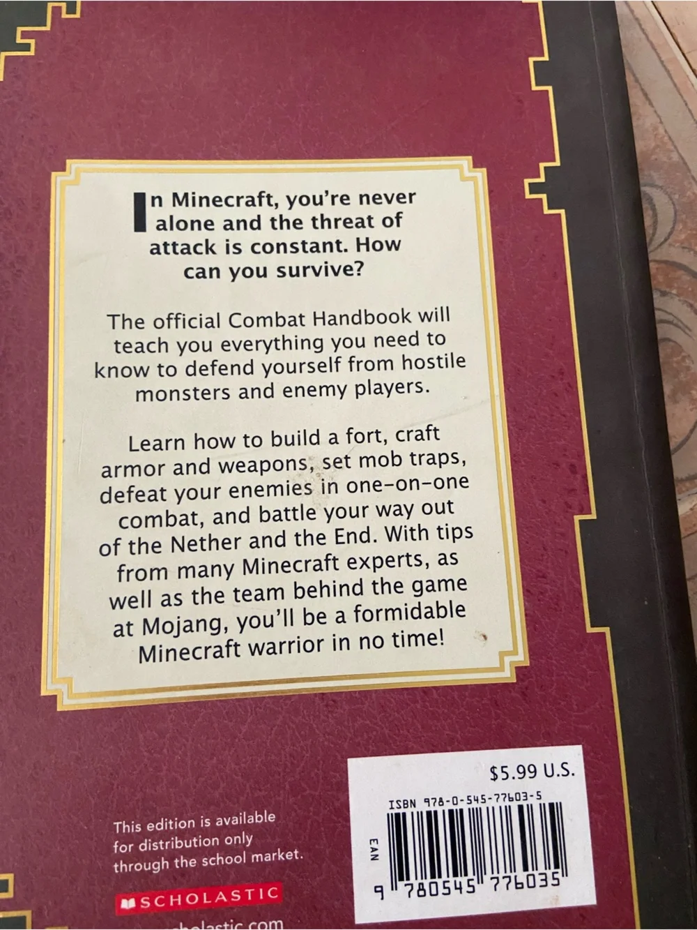 Minecraft books- Set of 3