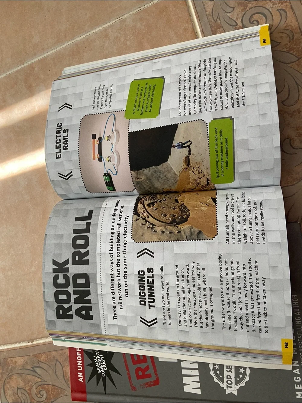 Minecraft books- Set of 3