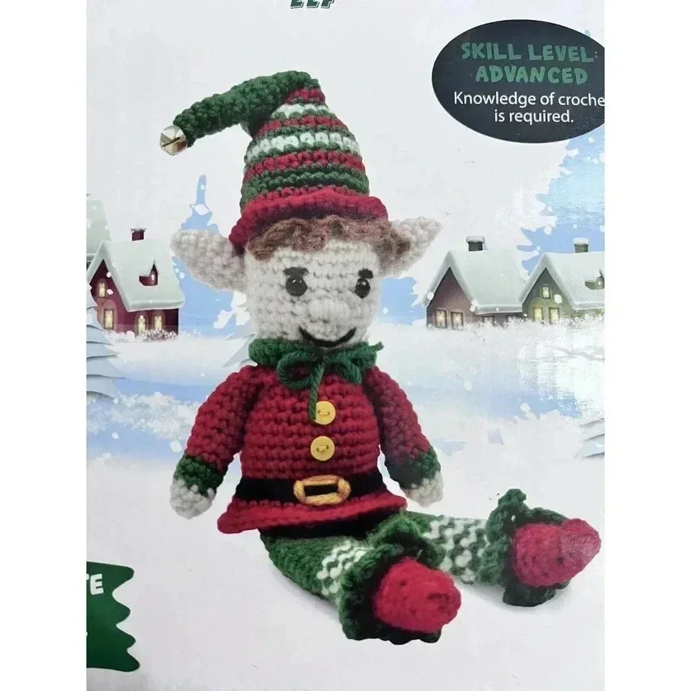 Needle Creation Christmas Elf Crochet Kit New BNIB