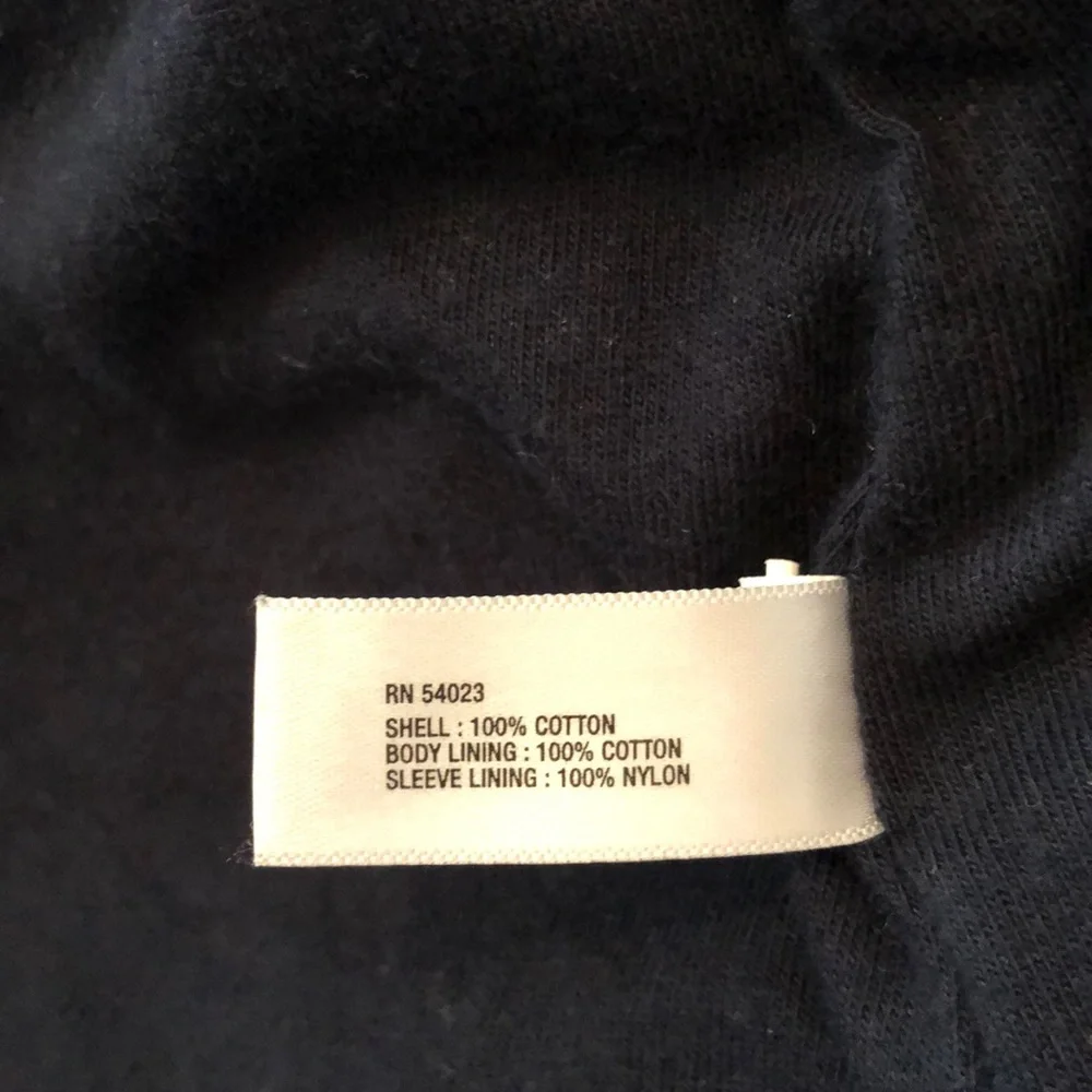 GapKids Cotton Hooded Pea Coat in Navy Blue Size XS 4-5 Girls