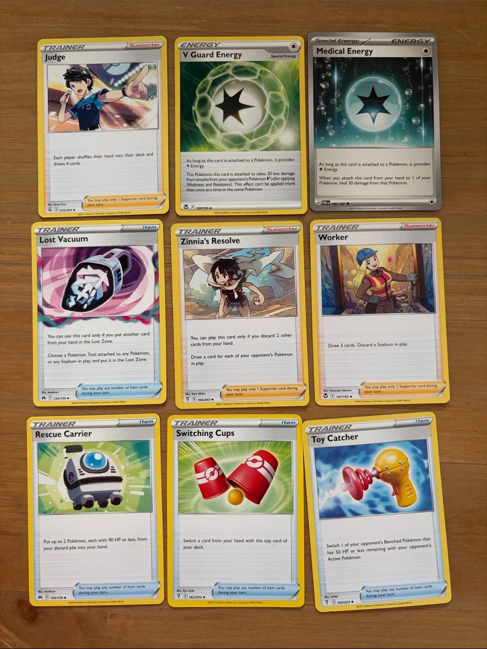 Mixed Pokémon TCG Trainer & Special Energy Lot 15 Unique Cards | ✨5/$25✨