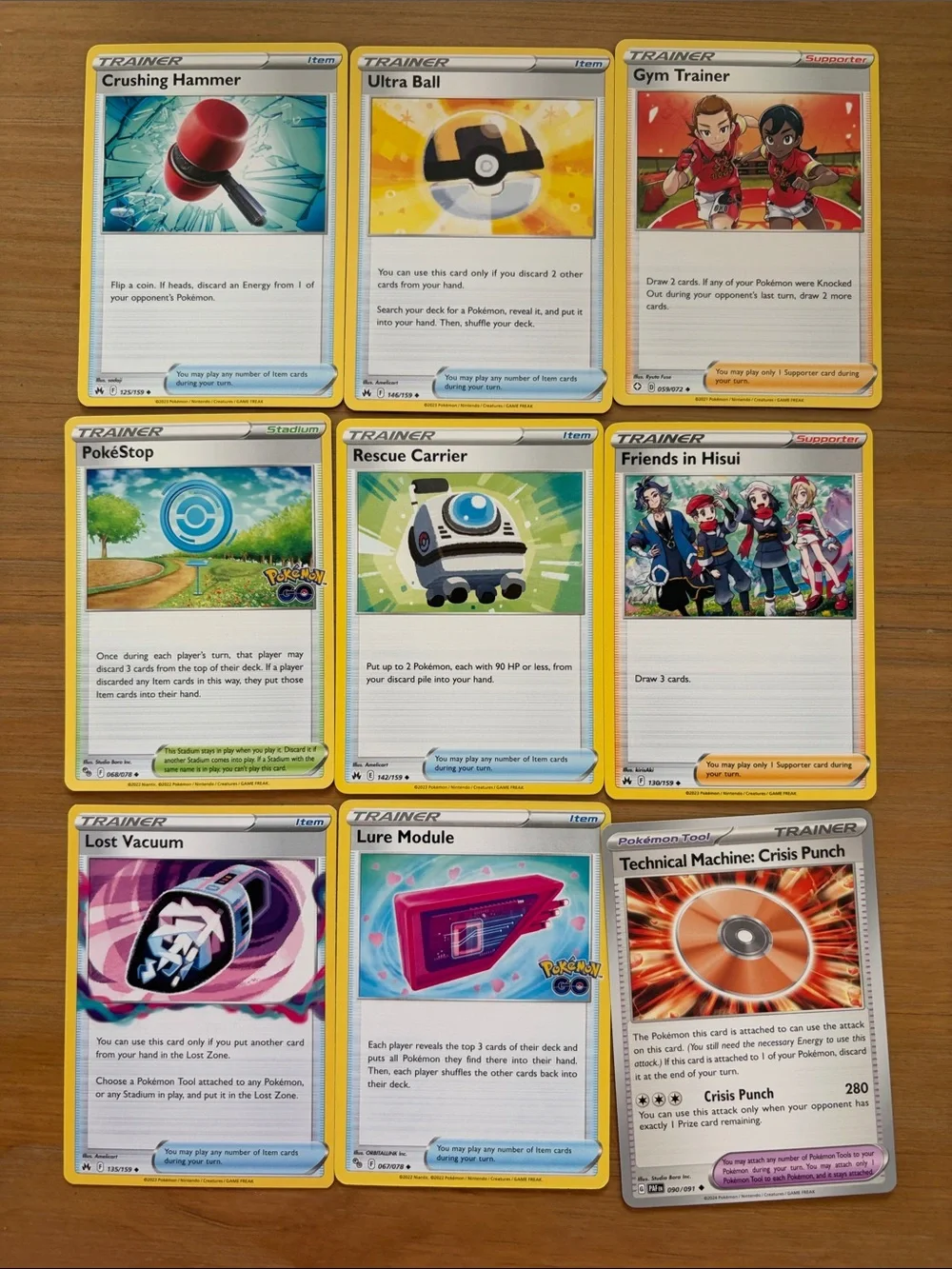 Mixed Pokémon TCG Trainer Lot 25 Unique Cards | ✨5/$25✨