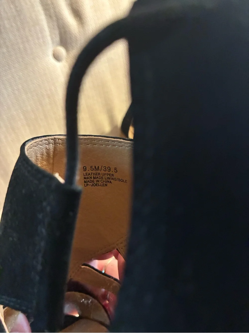 Lucky Brand black wedges