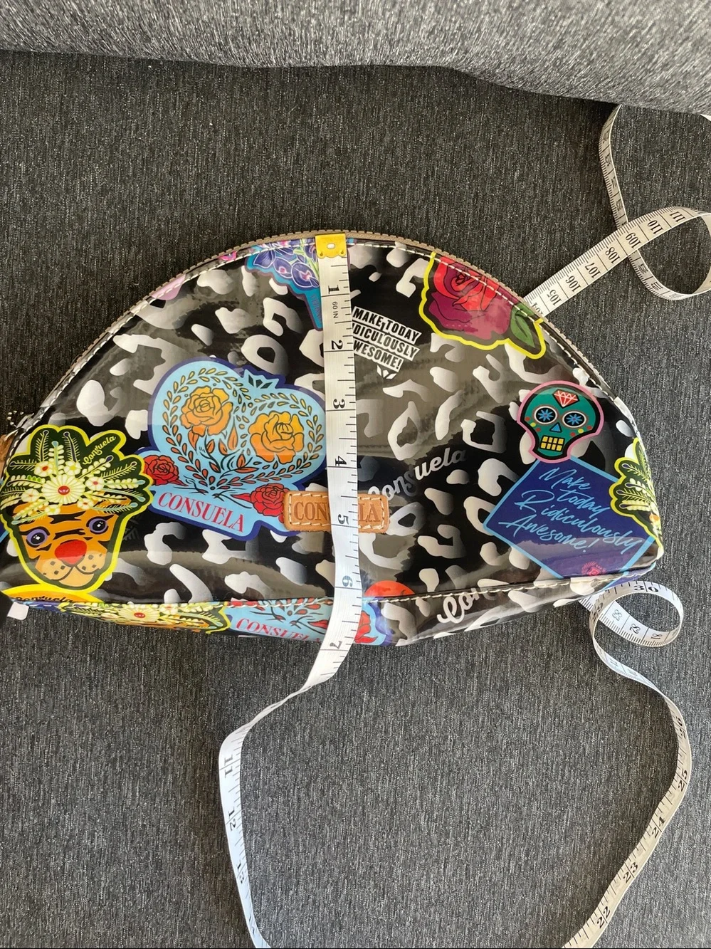 Consuela BNWT large Zoë cosmetic bag case new gift Christmas birthday